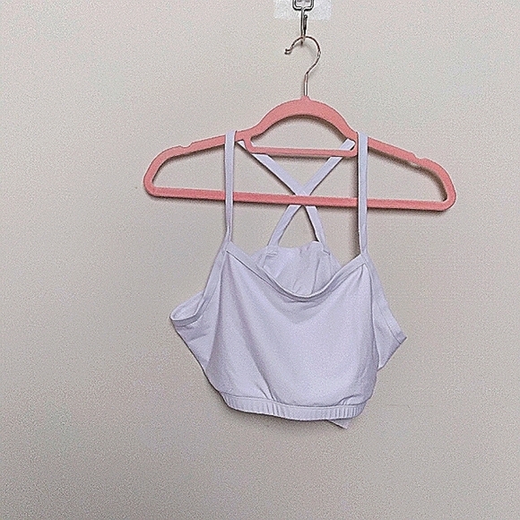 UV Skinz Solid White Criss Cross Back UPF 50+ Bikini Top Size XL New with Tags - Picture 1 of 11